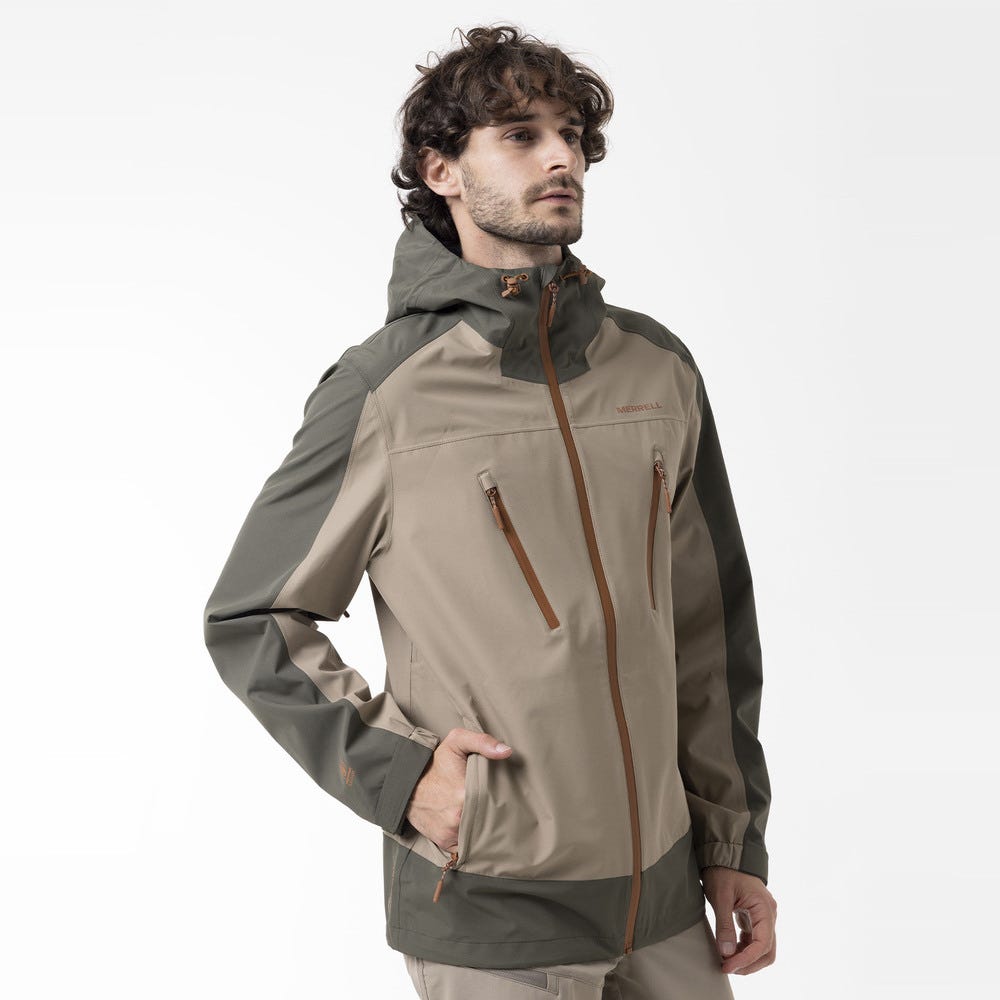 Casaca Hombre Full Zipper Hardshell