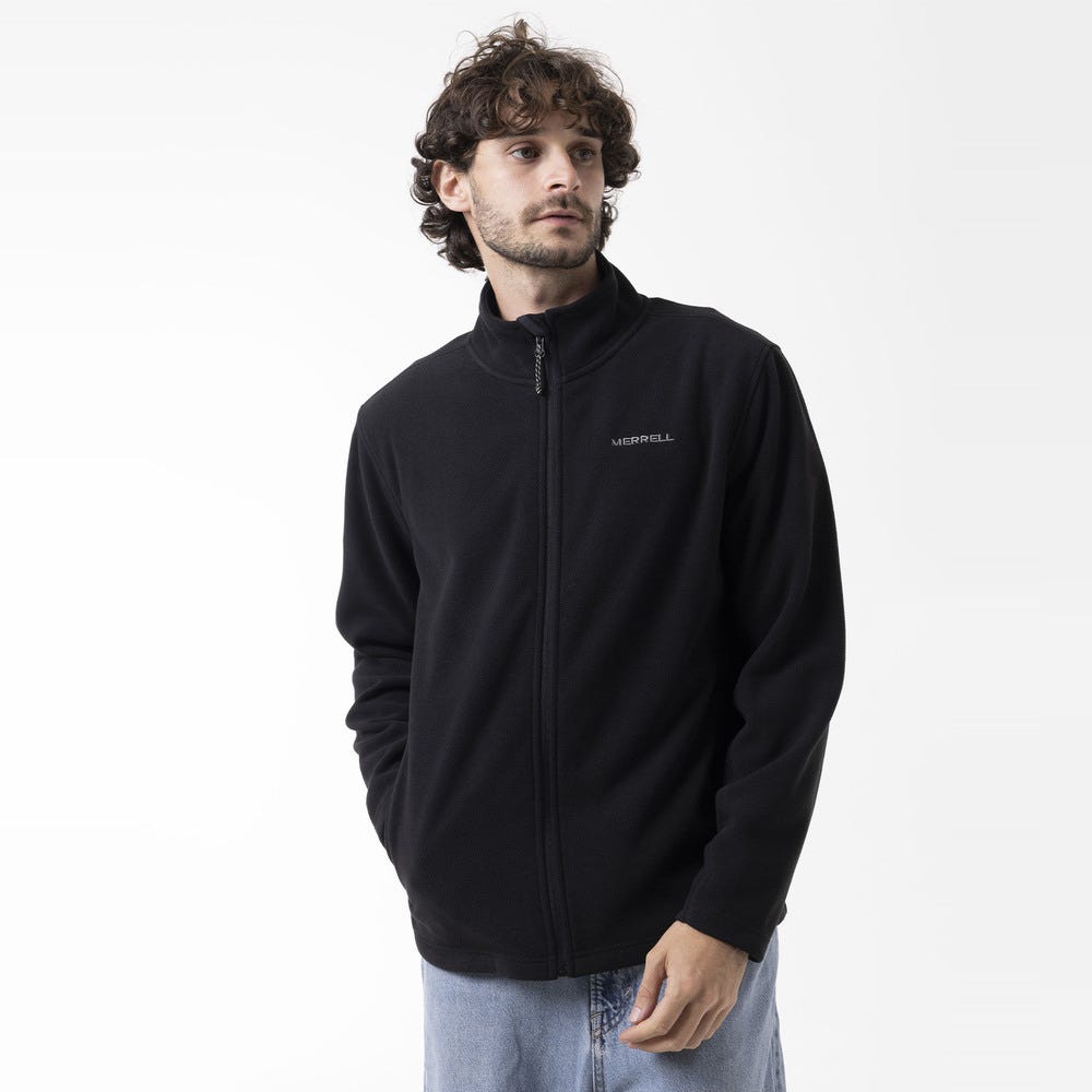 Casaca Hombre Full Zipper Microfleece