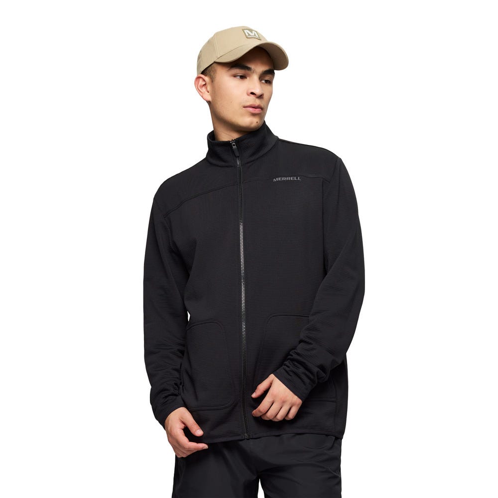 Casaca Hombre Lawrence Full Zip Mock Neck