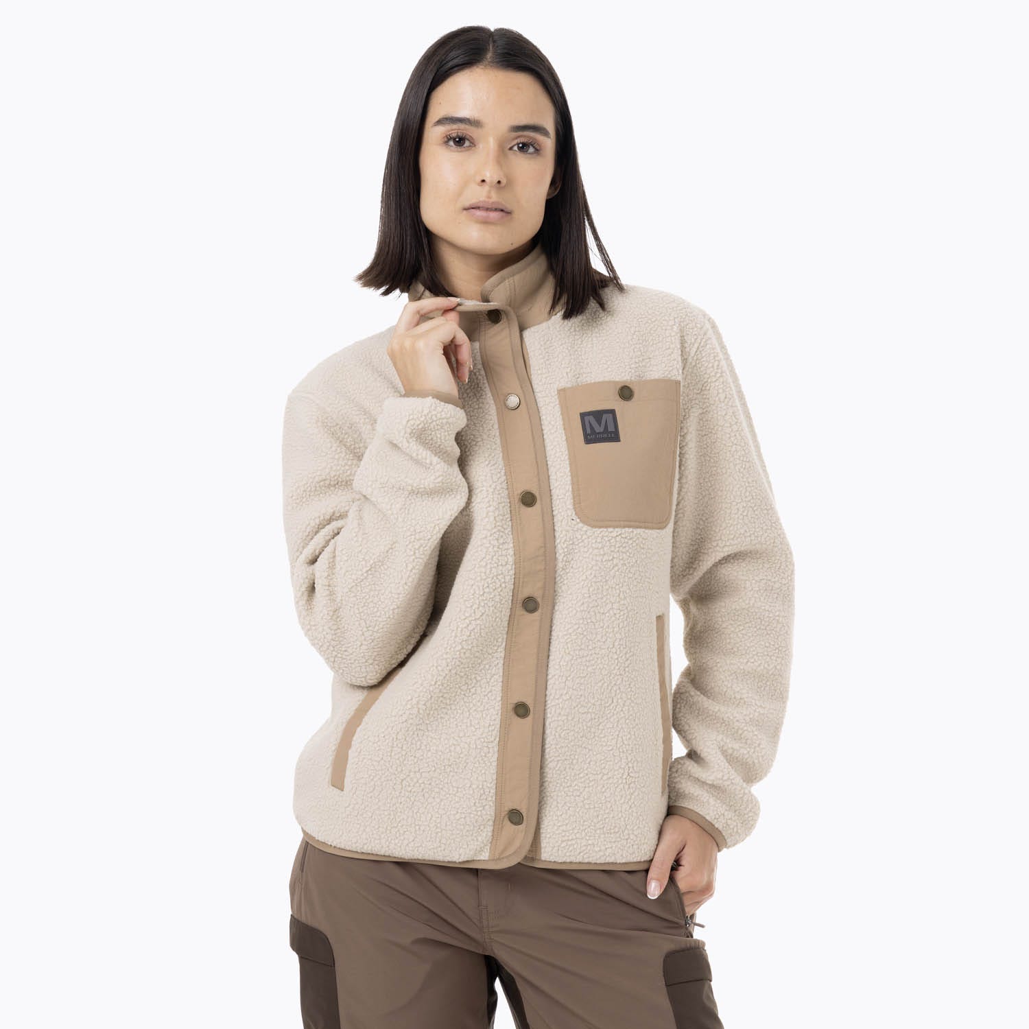 Casaca Mujer Lightweight Full-zip Sherp