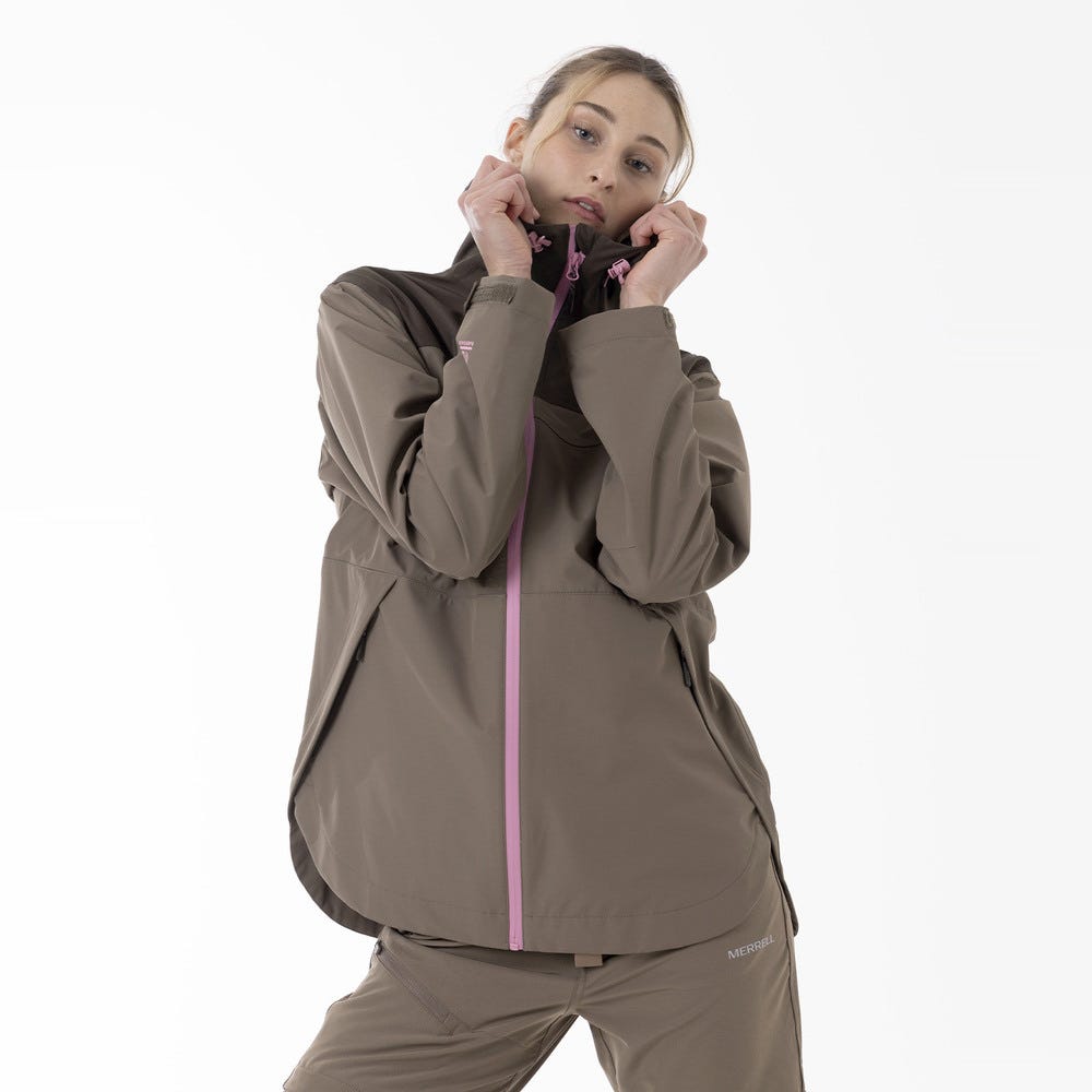 Casaca Mujer Full Zipper Hardshell