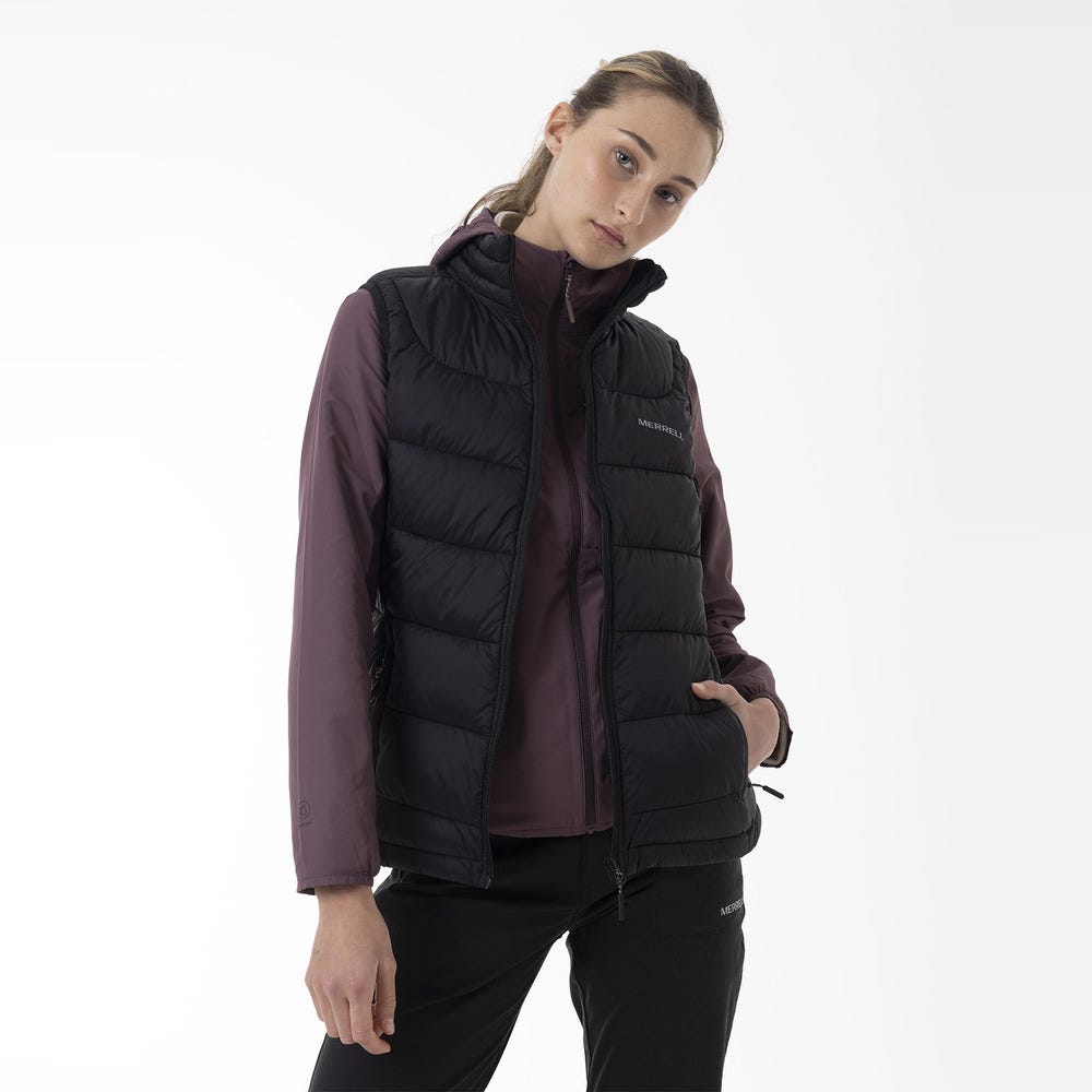 Chaleco Mujer Full Zipper Vest Parka