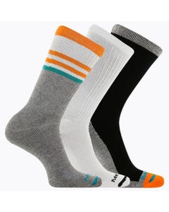 Medias Unisex Cotton 3Pk Crew